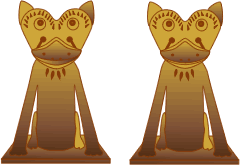 こまいぬのイラスト