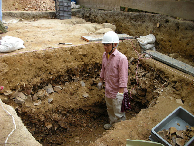 滝町遺跡物原